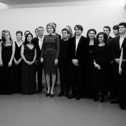 Marie Ghitta avec les Young Belgian Strings